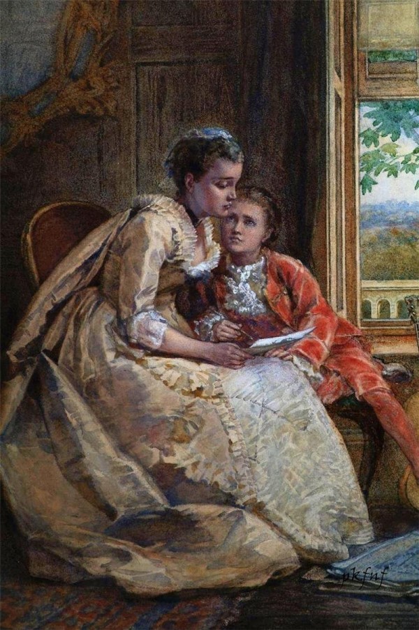 The Letter by George Goodwin Kilburne